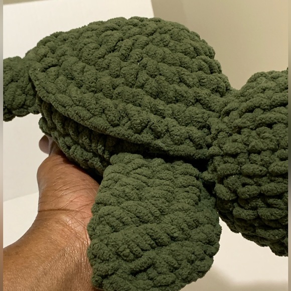 Sea Turtle Playroom Decor Soft Plushie Sea Turtle Handmade Crochet - Picture 9 of 15